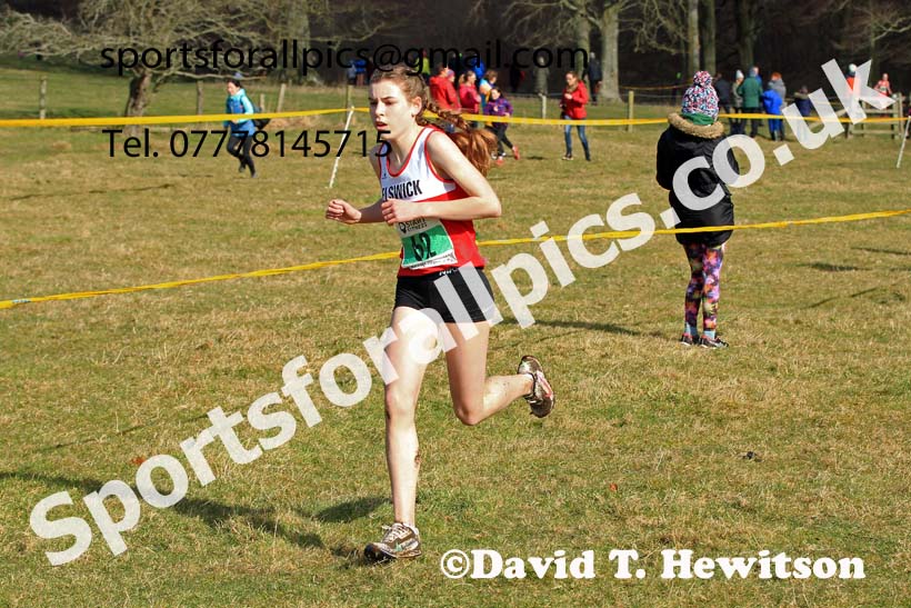 Girls under-15s Start Fitness NEHL, Alnwick, Northumberland. Photo: David T. Hewitson/Sports for All Pics